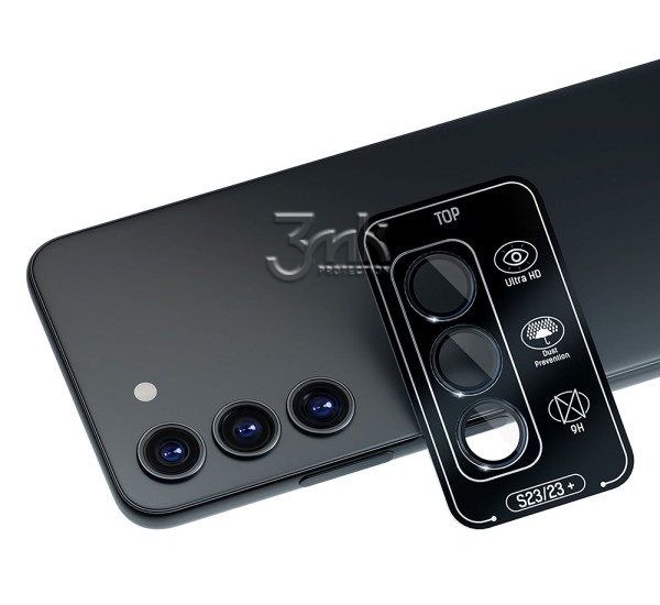 Tvrzené sklo 3mk Lens Pro ochrana kamery pro Samsung Galaxy S24+ (SM-S926)