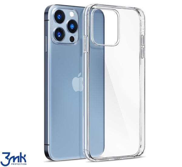 Kryt ochranný 3mk Clear Case pro Apple iPhone 15 Pro, čirý