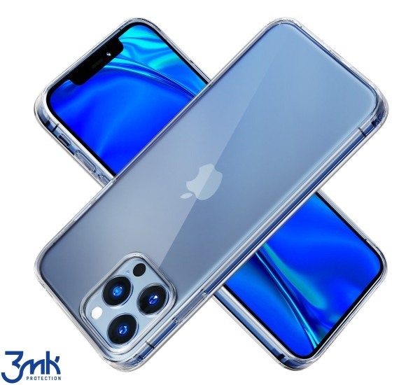 Kryt ochranný 3mk Clear Case pro Apple iPhone 15 Pro, čirý