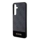 Guess 4G Stripe Zadní Kryt pro Samsung Galaxy S24 Grey