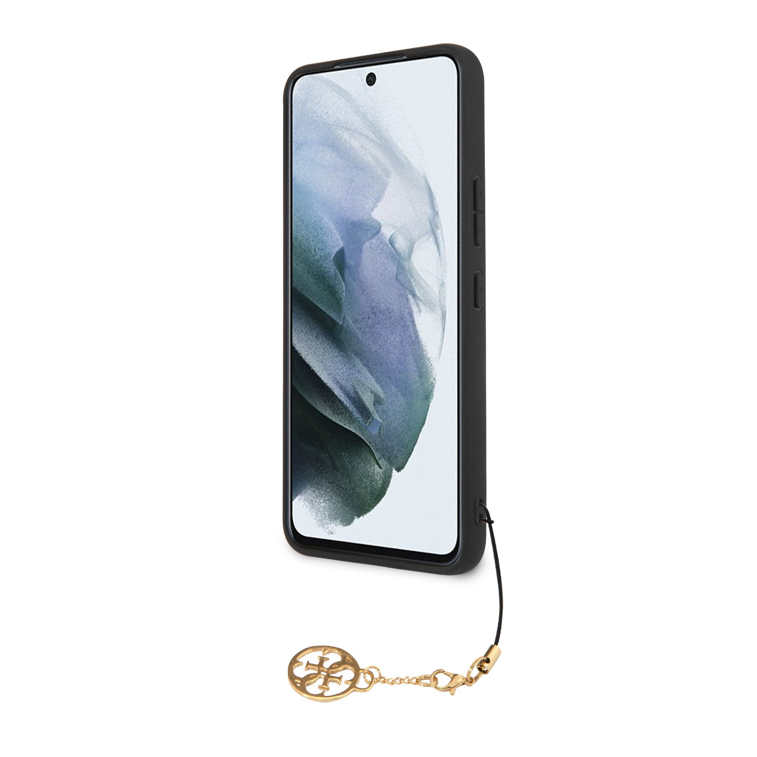 Guess 4G Charms Zadní Kryt pro Samsung Galaxy S23 Grey
