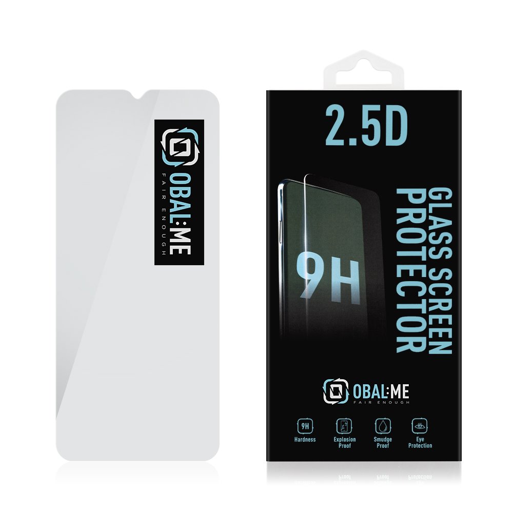 Tvrzené sklo OBAL:ME 2.5D pro Samsung Galaxy S23 FE, černá