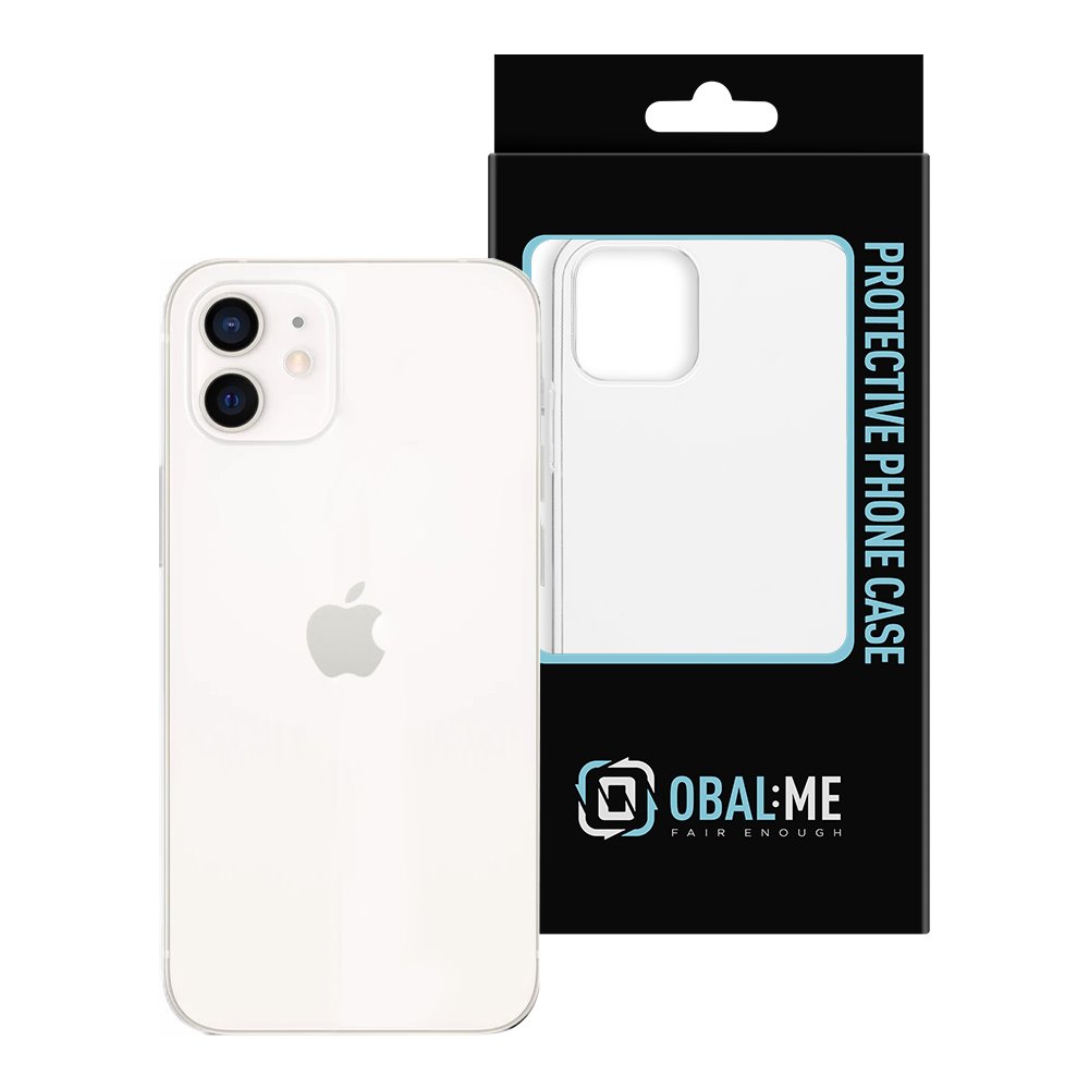 OBAL:ME TPU Kryt pro Apple iPhone 12/12 Pro Transparent