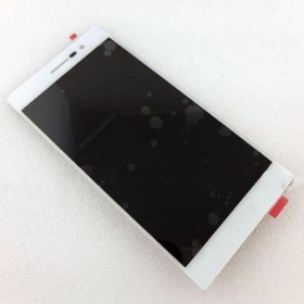 LCD + dotyková doska pre Huawei P7, white (OEM)