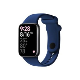 Silikónový remienok FIXED Silicone Strap pre Xiaomi Smart Band 8 Pro, modrá