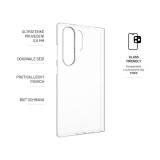 Ultratenké TPU gélové púzdro FIXED Skin pre Samsung Galaxy S24 Ultra, 0,6 mm, číre