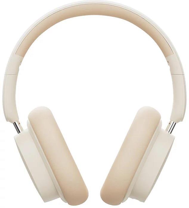 Bluetooth slúchadlá Baseus Bowie D05 krémovo biele