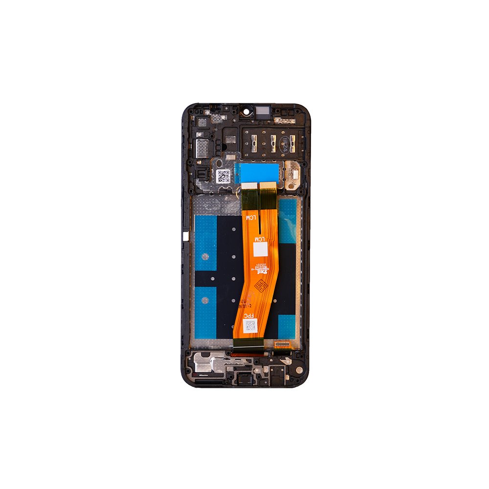 LCD + dotyk + predný kryt pre Samsung Galaxy A14 4G, black