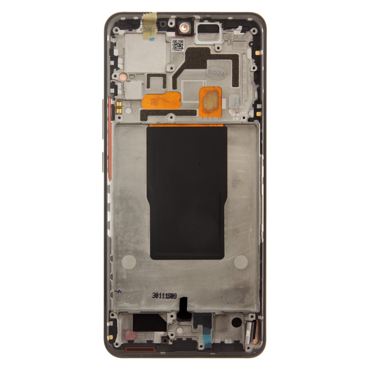 LCD + dotyk + predný kryt pre Xiaomi 12T/12T Pro, black ( Service pack )