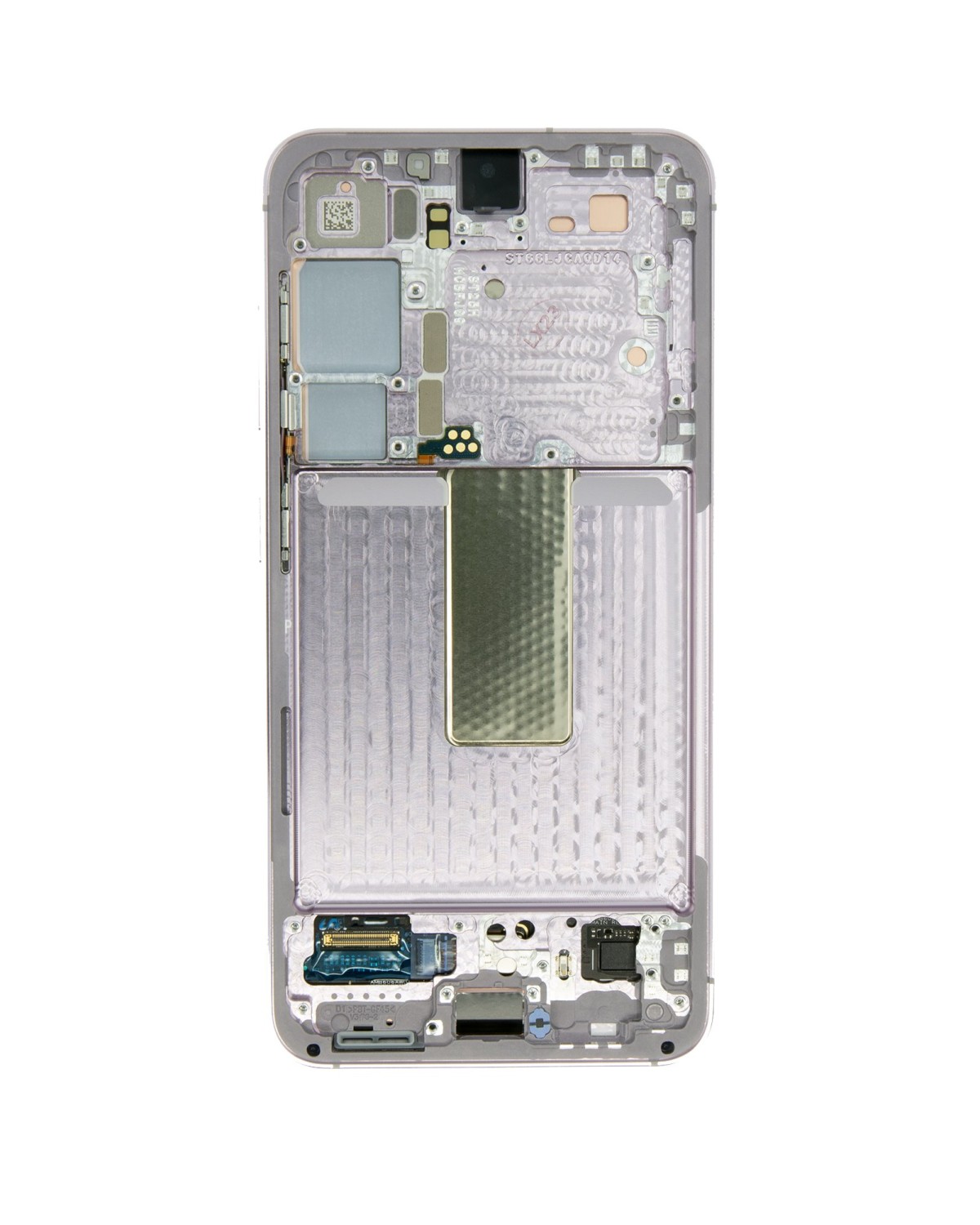 LCD + dotyk + predný kryt pre Samsung Galaxy Galaxy S23, lavender (Service pack)