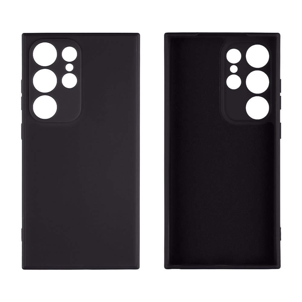 OBAL:ME Matte TPU Kryt pro Samsung Galaxy S24 Ultra Black