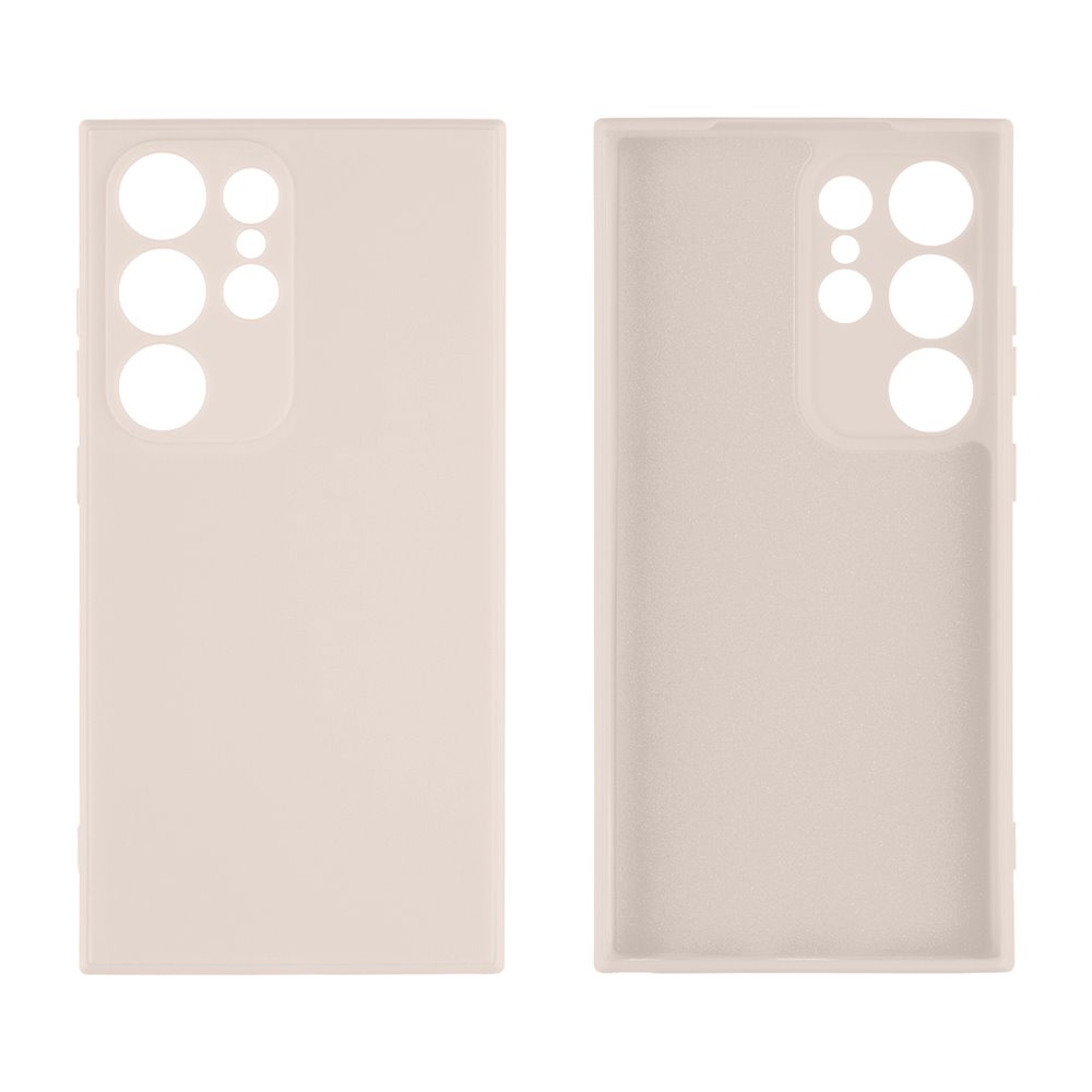 OBAL:ME Matte TPU Kryt pro Samsung Galaxy S24 Ultra Beige