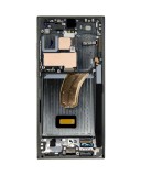 LCD display + Dotyk + Přední kryt Samsung S918 Galaxy S23 Ultra Green (Service Pack) 