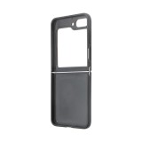 Guess Leather Triangle Case Galaxy Z Flip 5, Grey