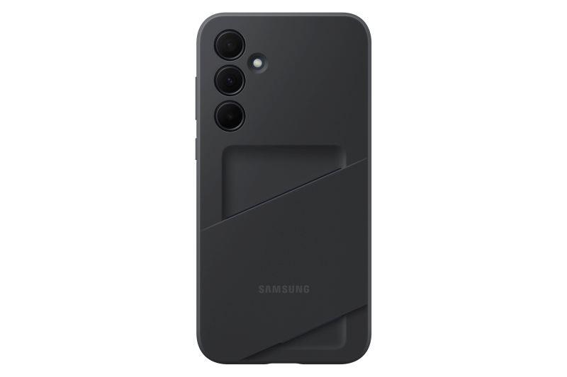 Zadný kryt s vreckom na kartu pre Samsung Galaxy A35 EF-OA356TBEGWW, čierna