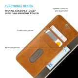 Flipové pouzdro FIXED Opus pro Samsung Galaxy A15/A15 5G, hnědá