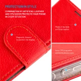 Flipové pouzdro FIXED Opus pro Samsung Galaxy A15/A15 5G, červená