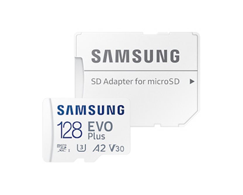 Samsung EVO Plus microSDXC/128GB/130MBps/UHS-I U3 / Class 10 + Adaptér