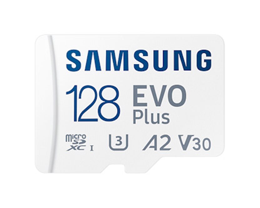 Samsung EVO Plus microSDXC/128GB/130MBps/UHS-I U3 / Class 10 + Adaptér