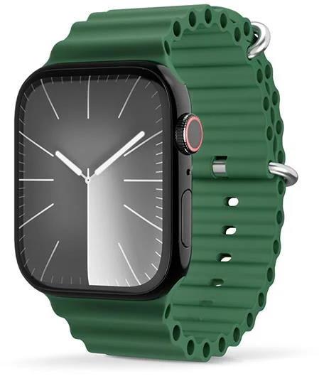 Silikónový remienok Epico Ocean pre Apple Watch 42/44/45/49mm, zelená