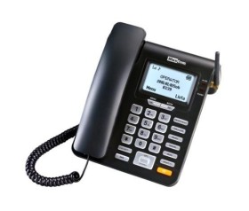 MaxCom MM28DHS, stolný GSM telefón, čierna