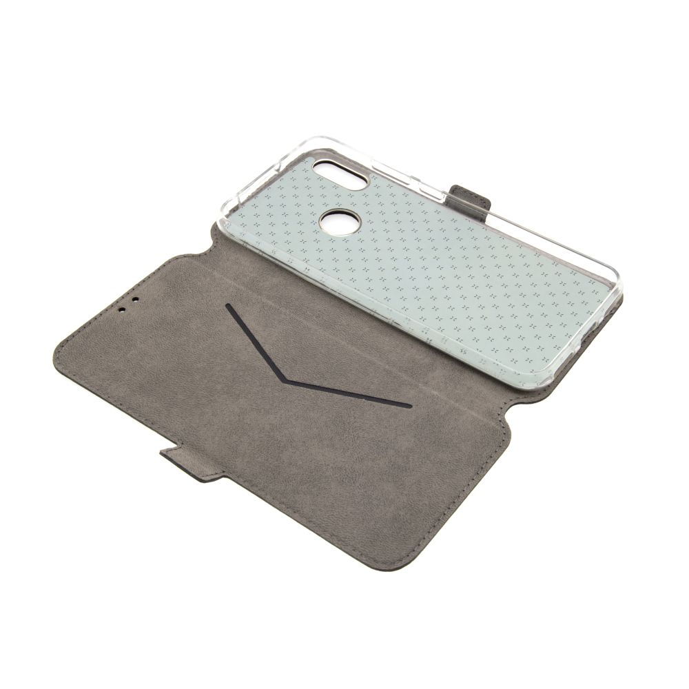 Tenké pouzdro typu kniha FIXED Topic pro TCL 50 5G, černé