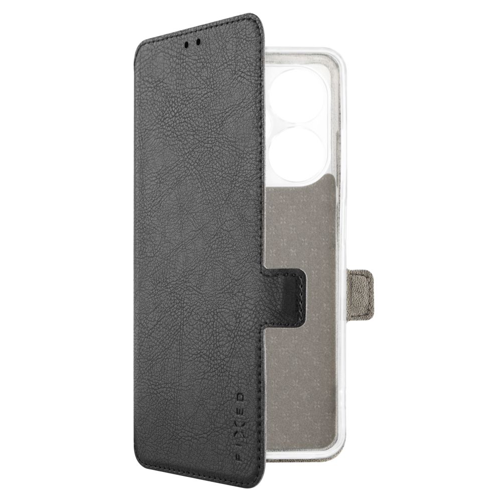 Flipové pouzdro FIXED Topic pro Huawei Nova 12i, černá