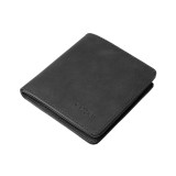 Kožená peněženka FIXED Classic Wallet z pravé hovězí kůže, černá