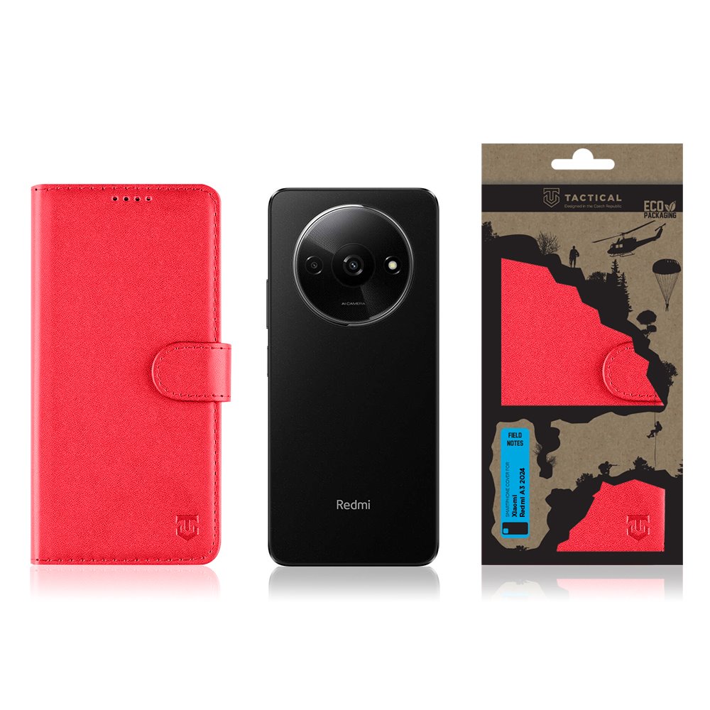 Tactical Field Notes pro Xiaomi Redmi A3 2024 Red