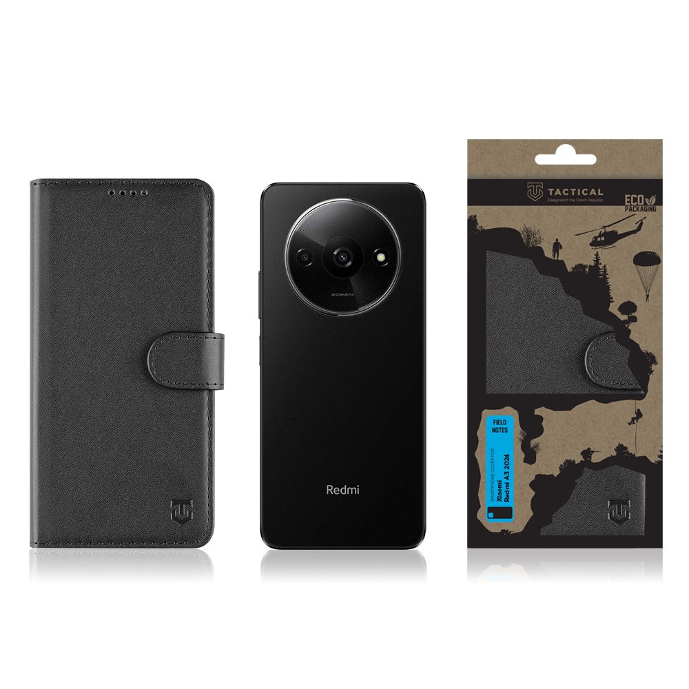 Tactical Field Notes pro Xiaomi Redmi A3 2024 Black