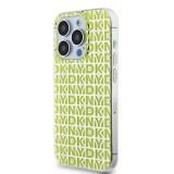 DKNY PC/TPU Repeat Pattern Zadní Kryt pro iPhone 15 Pro Yellow