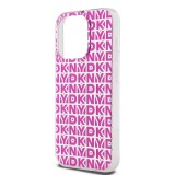 DKNY PC/TPU Repeat Pattern Zadní Kryt pro iPhone 15 Pro Pink