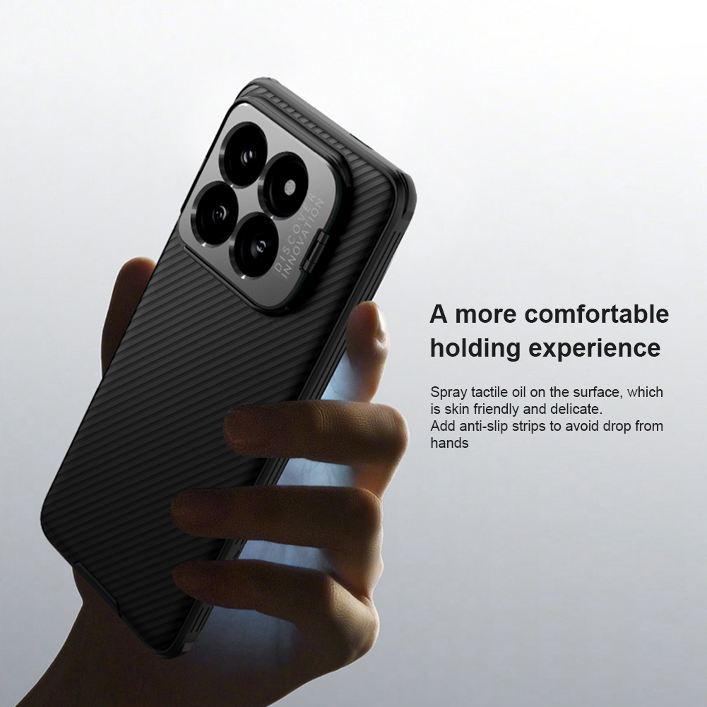 Nillkin CamShield Prop Camera-Visible Magnetic Zadní Kryt pro Xiaomi 14 Black