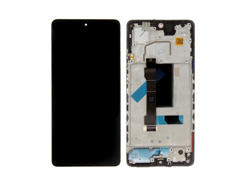 LCD + dotyk + rámček pre Xiaomi Poco X5 Pro, astral čierna (Service Pack)