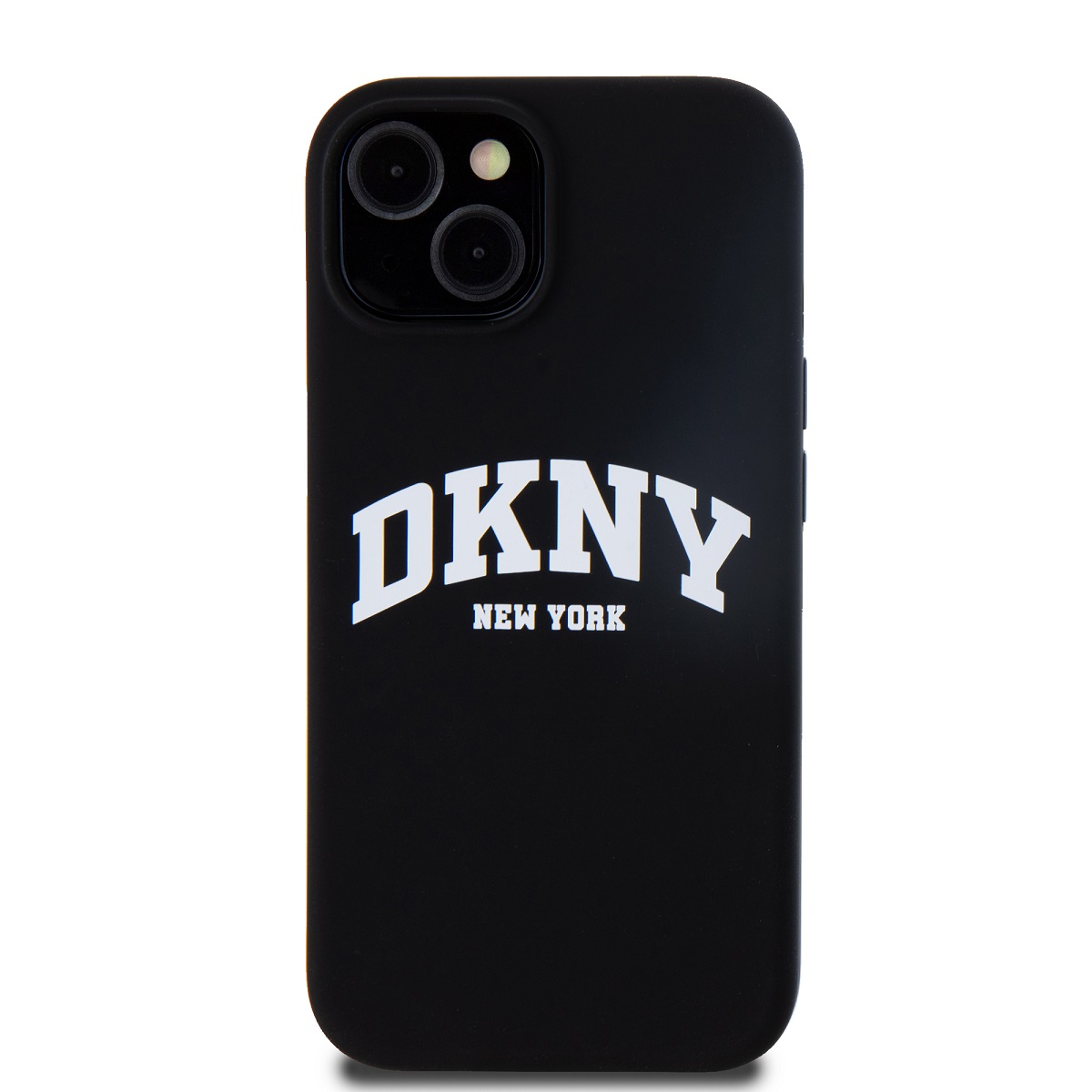 DKNY Liquid Silicone Arch Logo MagSafe Zadní Kryt pro iPhone 11 Black