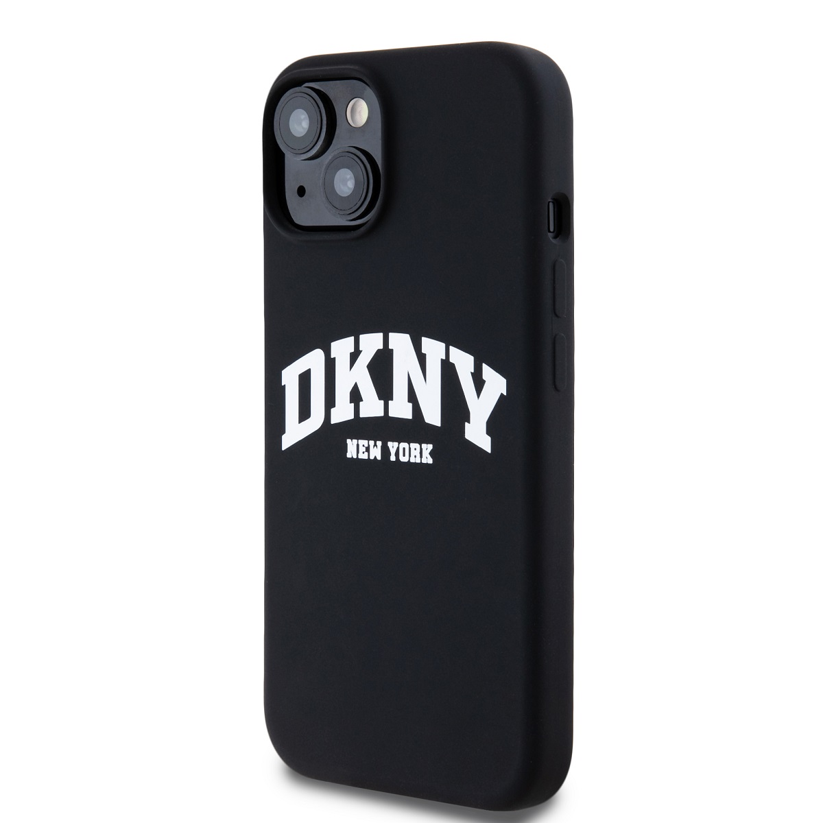 DKNY Liquid Silicone Arch Logo MagSafe Zadní Kryt pro iPhone 11 Black