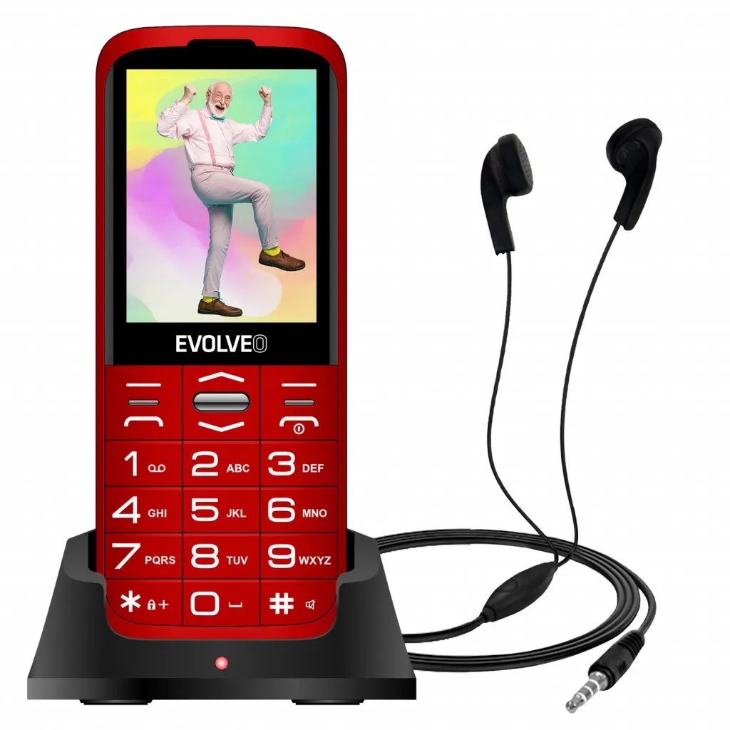 Evolveo EasyPhone XO červená