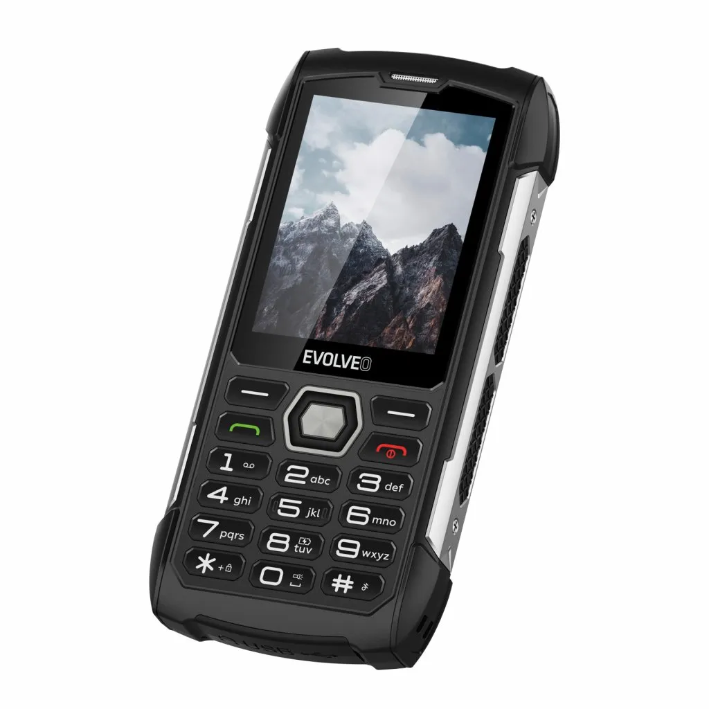 Evolveo StrongPhone H1 černá-stříbrná