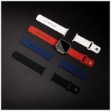 Set silikonových řemínků FIXED Silicone Sporty Strap pro Apple Watch Ultra 49mm, červený