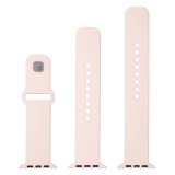 Set silikonových řemínků FIXED Silicone Sporty Strap pro Apple Watch 38/40/41mm, růžový