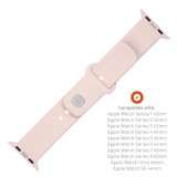 Set silikonových řemínků FIXED Silicone Sporty Strap pro Apple Watch 42/44/45mm, růžový