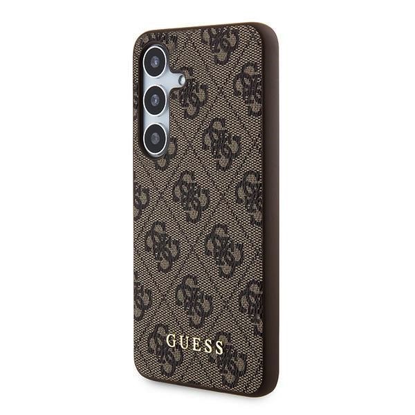 Guess 4G Zadní Kryt pro Samsung Galaxy A55 5G Brown