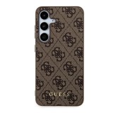 Guess 4G Zadní Kryt pro Samsung Galaxy A35 5G Brown