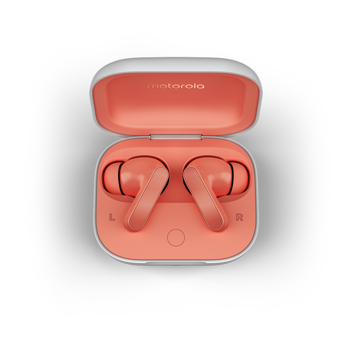 Motorola Moto Buds Coral Peach