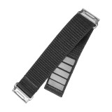 Nylonový řemínek FIXED Nylon Sporty Strap pro Garmin QuickFit 22mm, tmavě šedý