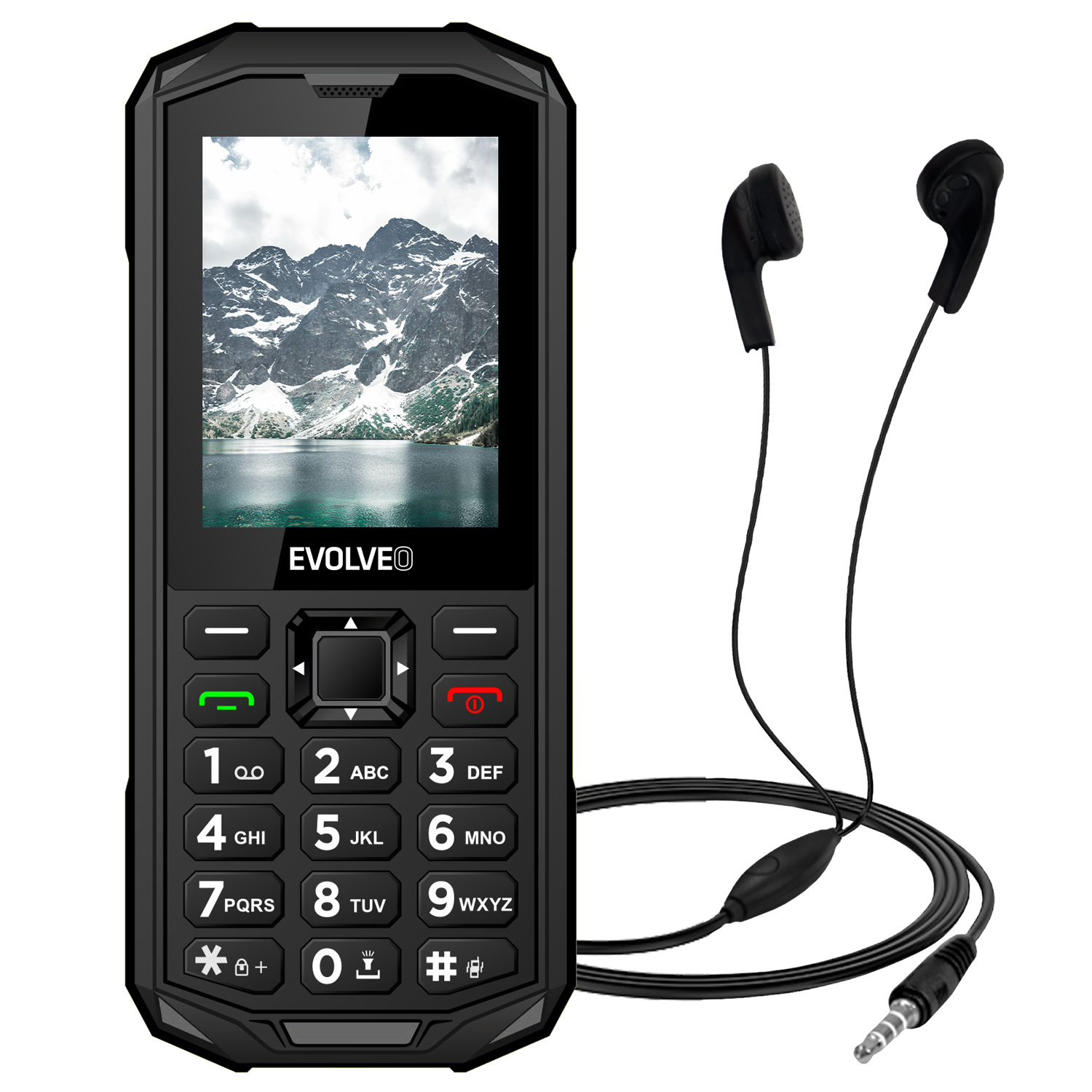 Evolveo StrongPhone X5 černá/šedá