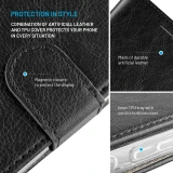 Flipové pouzdro Fixed Opus pro Huawei Pura 70 Ultra, černá
