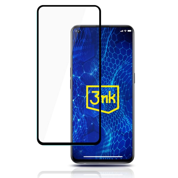 Tvrzené sklo 3mk HardGlass Max Lite pro Samsung Galaxy A35/A55 5G, černá