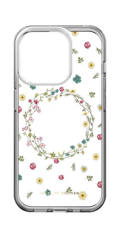 Ochranný kryt s Clear Case Mid iDeal Of Sweden pre Apple iPhone 15 Pro, petite floral