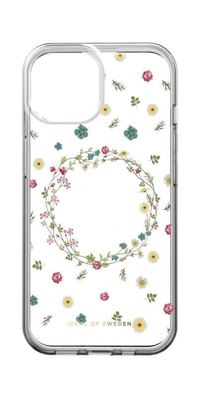 Ochranný kryt s Clear Case Mid iDeal Of Sweden pre Apple iPhone 15, petite floral